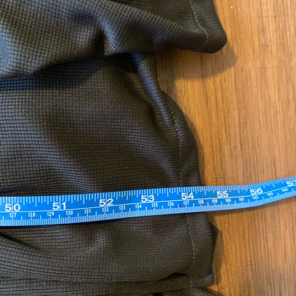 NWT HALARA vneck black jumpsuit, side pockets, short sleeve, straight leg flowy - Picture 8 of 9